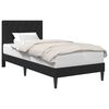 vidaXL Cadru de pat cu headboard Negru 80 x 200 cm Catifea
