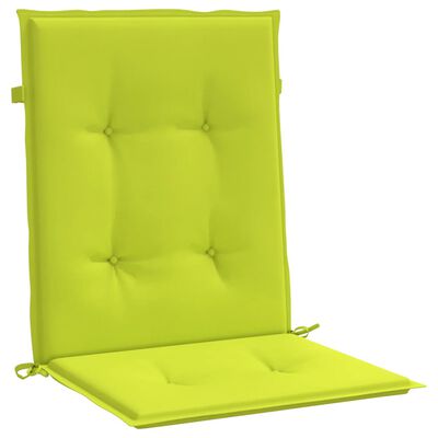 vidaXL Perne cu spătar mic, 6 buc., verde, 100x50x3 cm, textil oxford