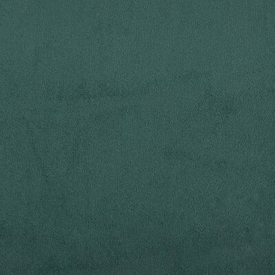 vidaXL Pernă tăblie de pat, verde, 80 cm, catifea