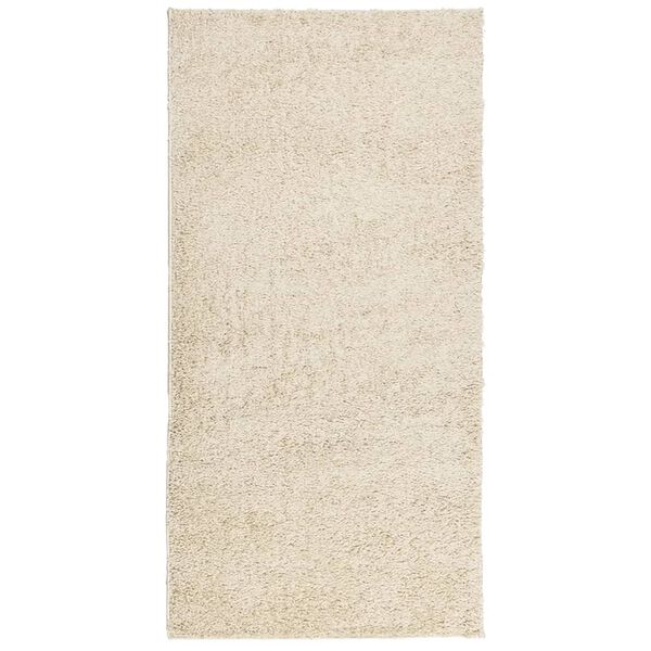 vidaXL Covor pufos "PAMPLONA" cu fire înalte, auriu modern, 100x200 cm