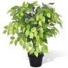 vidaXL Ficus pitic artificial cu ghiveci, 60 cm