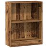 vidaXL Bibliotecă, lemn vechi, 60x24x76 cm, lemn prelucrat