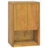 vidaXL Dulap de baie montat pe perete, 45x30x70 cm, lemn masiv de tec