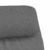 vidaXL Scaun de relaxare, gri deschis, material textil