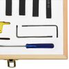 vidaXL Set unelte de strunjire indexabile, 12 piese, 8x8 mm, 70 mm