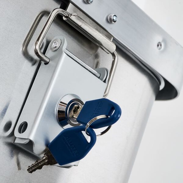 ALUTEC Cutie de depozitare &bdquo;CLASSIC&rdquo;, 48 L, aluminiu