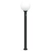 vidaXL St&acirc;lp luminos cu senzor 120 cm negru IP44