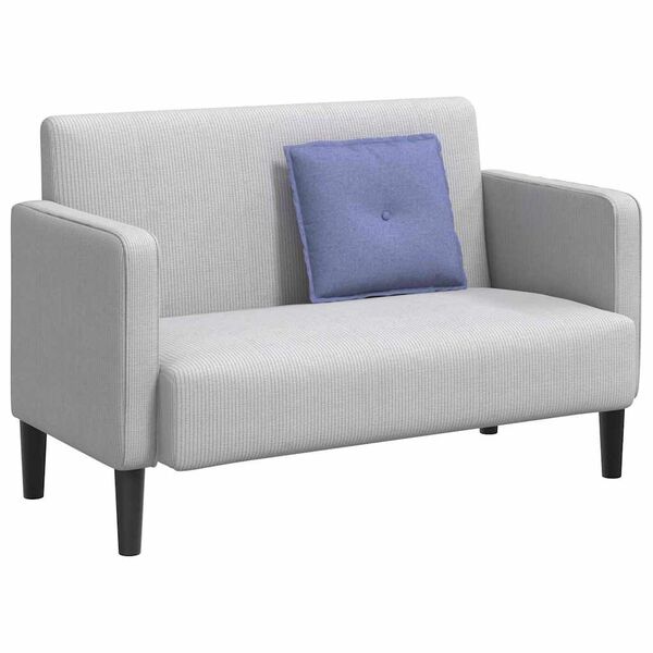 vidaXL Perna pentru spate Albastru Jeans 50 x 19 x 45 cm țesătură