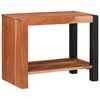 vidaXL Raft pentru cărți Maro 50 x 30 x 40 cm Lemn Solid de Acacia