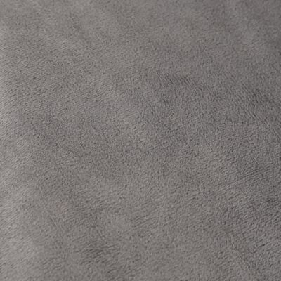 vidaXL Pătură grea cu husă, gri, 135x200 cm, 10 kg, material textil