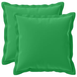 vidaXL Husă pentru pernă 2 buc. HOUTEN Verde 30 x 30 cm Poliester