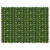 vidaXL Ecran de balcon cu frunze Verde 200 x 150 cm