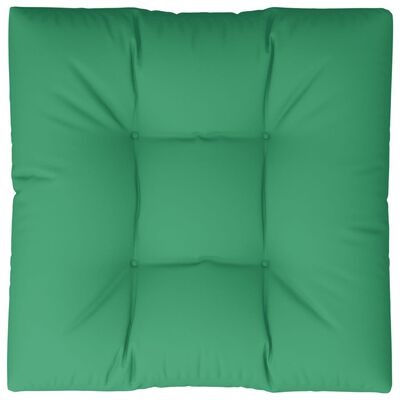vidaXL Pernă pentru paleți, verde, 80x80x12 cm, material textil
