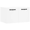 vidaXL Dulap de perete, alb, 60x36,5x35 cm, lemn prelucrat