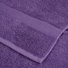 vidaXL Prosoape de duș premium SOLUND 2 buc. violet 70x140 cm 600 gsm