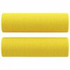 vidaXL Set de canapele cu perne, 4 piese, galben deschis, textil