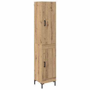 vidaXL Bufet Stejar Artizanal 69,5 x 34 x 180 cm Lemn compozit