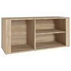 vidaXL Pantofar, stejar sonoma, 100x35x45 cm, lemn prelucrat
