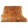 vidaXL Blat masă 120x40x3,8 cm dreptunghiular lemn acacia margine vie