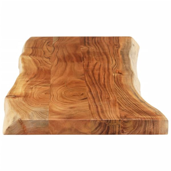 vidaXL Blat masă 120x40x3,8 cm dreptunghiular lemn acacia margine vie