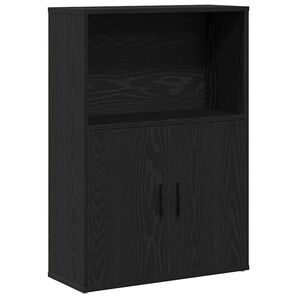 vidaXL Bibliotecă Stejar negru 60x24x85 cm Lemn prelucrat