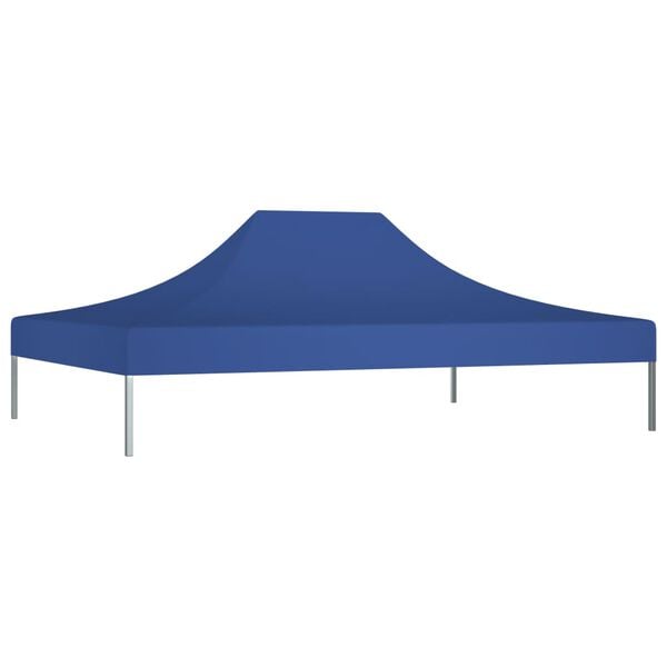 vidaXL Acoperiș cort de petrecere, albastru, 4,5 x 3 m, 270 g /m&sup2;