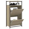 vidaXL Pantofar, stejar sonoma, 60x34x112 cm, lemn compozit