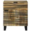 vidaXL Dulap de noapte Maro 50 x 33 x 60 cm Lemn masiv de acacia