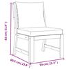 vidaXL Set mobilier de grădină cu perne, 7 piese, lemn masiv de acacia