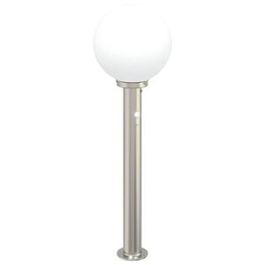 vidaXL St&acirc;lp luminos cu senzor, 80 cm, oțel inoxidabil, IP44