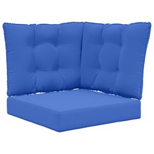 vidaXL Perna pentru canapea de exterior Poliester Albastru regal
