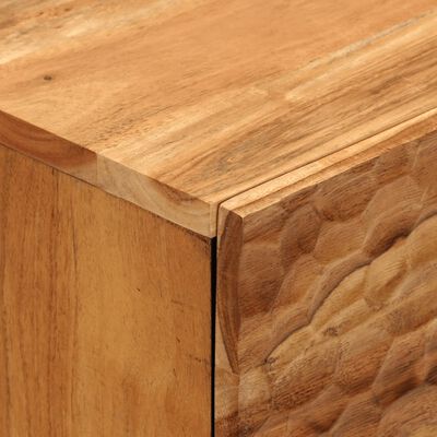 vidaXL Noptieră, 50x33x60 cm, lemn masiv de acacia