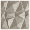 vidaXL Panouri de perete 12 pcs Beton Diamond 50 x 50 cm Spumă XPS