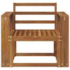 vidaXL Set de canapele de exterior Lemn Solid de Acacia natural