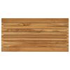 vidaXL Placă de masă 80 x 40 x 3,5 cm Dreptunghiular Lemn solid de tec