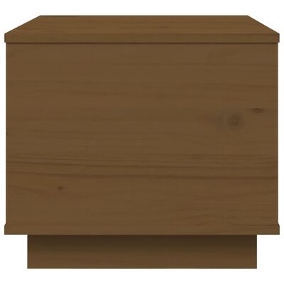 vidaXL Măsuță de cafea, maro miere, 40x50x35 cm, lemn masiv de pin
