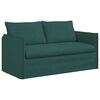 vidaXL Set de canapea 2 pcs Verde &icirc;nchis 196 x 82 x 85 cm țesătură