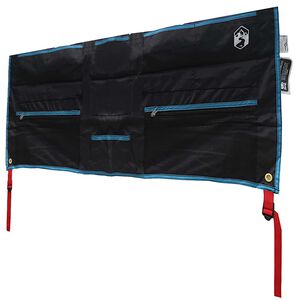 vidaXL Pungă de stocare Negru și Albastru 98 x 47 cm oxford