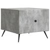 vidaXL Masă de cafea Gri Beton 49 x 50 x 40 cm Lemn prelucrat