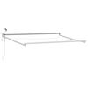 vidaXL Cort electric retractabil Bej 2,5 x 2 m