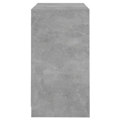 vidaXL Servantă, gri beton, 70x41x75 cm, lemn prelucrat