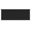 vidaXL Jaluzea tip rulou de exterior, negru, 400x140 cm, HDPE