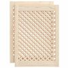 vidaXL Uși de dulap cu zăbrele 2 buc. 49,5x69 cm, lemn masiv de pin