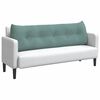 vidaXL Perna pentru spate Verde Mării 160 x 24 x 50 cm Catifea