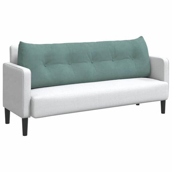 vidaXL Perna pentru spate Verde Mării 160 x 24 x 50 cm Catifea
