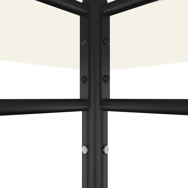 vidaXL Pavilion, crem, 3x3x2,7 m, 180 g/m²