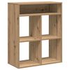 vidaXL Bibliotecă, stejar artizanal, 66x31x80 cm, lemn prelucrat
