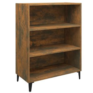 vidaXL Servantă, stejar fumuriu, 69,5x32,5x90 cm, lemn prelucrat
