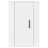 vidaXL Dulapuri TV montate pe perete, 2 buc., alb, 40x34,5x60 cm