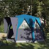 vidaXL Tent Cabină cu acoperiș Albastru și Gri 320 x 320 x 203 cm